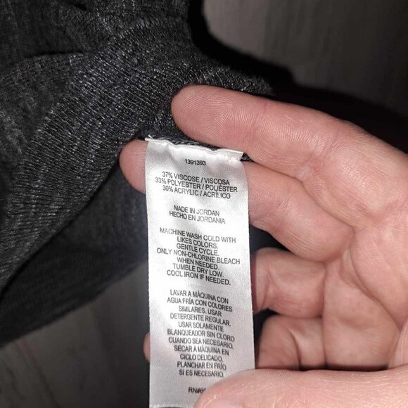 🧡DKNY Heather 3/4 Sleeve Top - Picture 3 of 4